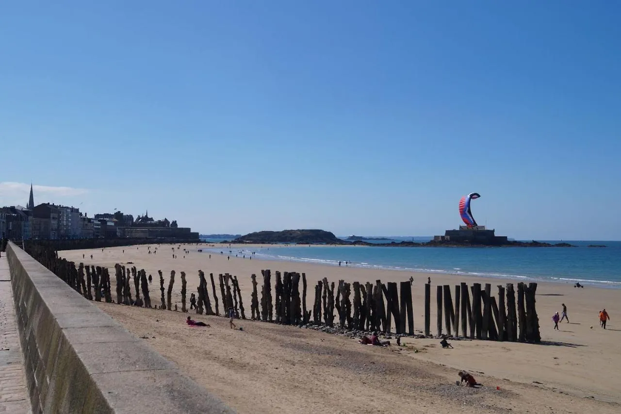 Saint-Malo Le Kruger 350 M Des Thermes Marins Apartment